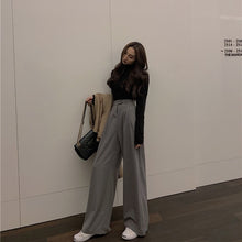 Load image into Gallery viewer, 2021 Spring Autumn Women&#39;s Wide Leg Pants Full Length Casual Sizes S - L
