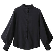 Load image into Gallery viewer, 2021 Big Lantern Long Sleeve Women Office Work Blouse Sizes S - 2XL
