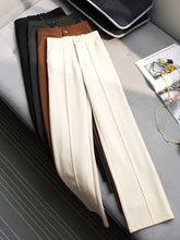 Load image into Gallery viewer, 2021 New!! Wide leg pants women&#39;s autumn and winter straight wool pants Sizes S- 2XL

