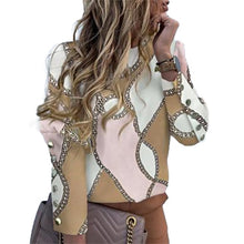 Load image into Gallery viewer, 2021 Women Blouse Long Sleeve Printed Style Sizes S - 3XL
