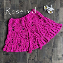 Load image into Gallery viewer, 2021 New!! Women&#39;s Sexy Crochet Beach Slim Mini Skirts Size One Size
