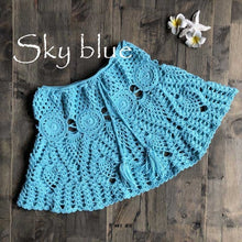 Load image into Gallery viewer, 2021 New!! Women&#39;s Sexy Crochet Beach Slim Mini Skirts Size One Size
