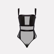 Load image into Gallery viewer, 2021 Summer Women Mesh Sexy Bodysuit Hollow Out Strap Bodycon Sizes S - XL
