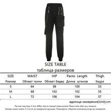 Load image into Gallery viewer, 2021 HEYounGIRL Cargo Pants Casual Joggers High Waist Korean Style Ladies Pants Sizes S - L
