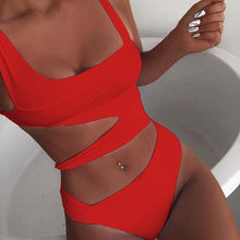Load image into Gallery viewer, 2021 Women One Piece Swimsuit Backless Sizes S - L
