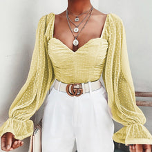 Load image into Gallery viewer, 2021 New!!!  Women&#39;s Mesh Shirt Long Loose Fitting Sleeve Sizes S - XL
