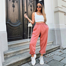 Load image into Gallery viewer, 2021 New!!!! Women&#39;s Harajuku Joggers Wide Leg Sweatpants Sizes S - L
