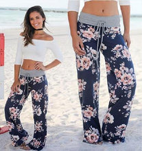 Load image into Gallery viewer, 2021 Palazzo Female Sports Pants Wide Leg Pant High Waist Baggy Size 2 XL

