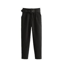 Load image into Gallery viewer, 2021 Chic Women High Waist Belt Pants Sizes XS - L
