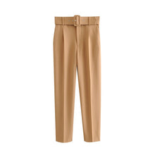 Load image into Gallery viewer, 2021 Chic Women High Waist Belt Pants Sizes XS - L
