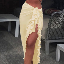 Load image into Gallery viewer, 2021 New!! Women&#39;s See-Through Beach Bikini Cover Up Wrap Size One Size
