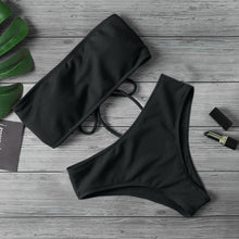 Load image into Gallery viewer, 2021 Summer New Bikini Women Swimwear High Waist Strapless Sizes S - L
