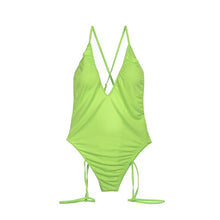 Load image into Gallery viewer, 2021 New!!! Women&#39;s One Piece Backless Swimsuit V Neck Sizes S - XL
