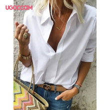 Load image into Gallery viewer, 2021 Women&#39;s  Long Sleeve Blouse Sizes S - 5XL
