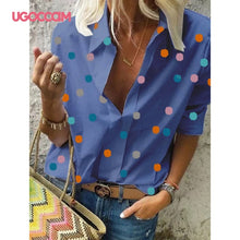 Load image into Gallery viewer, 2021 Women&#39;s  Long Sleeve Blouse Sizes S - 5XL
