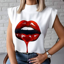 Load image into Gallery viewer, 2021 Women&#39;s Print Pullover Shirts Size M
