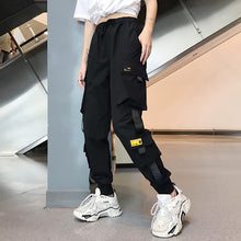 Load image into Gallery viewer, 2021 Big Pockets Baggy Women&#39;s Cargo pants women High Waist Loose Fit  Sizes S - 3XL
