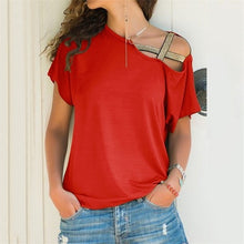 Load image into Gallery viewer, 2021 GAOKE Sexy Off Shoulder blouse Shirt Women bodycon top Sizes S - 3XL
