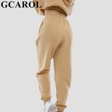 Load image into Gallery viewer, 2021 GCAROL Autumn Winter Women High Elastic Waist Harem Pants Sizes S - L
