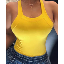 Load image into Gallery viewer, 2021 Women&#39;s Sleeveless Backless T-Shirt Sizes S - 2XL
