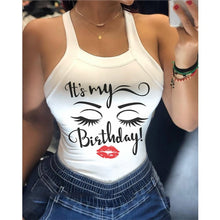 Load image into Gallery viewer, 2021 Women&#39;s Sleeveless Backless T-Shirt Sizes S - 2XL
