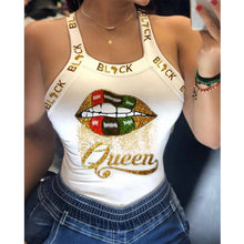 Load image into Gallery viewer, 2021 Women&#39;s Sleeveless Backless T-Shirt Sizes S - 2XL
