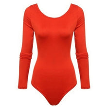 Load image into Gallery viewer, 2021 New!!! Women&#39;s Long Sleeve Bodysuit Sizes S - XL
