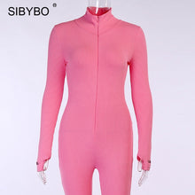 Load image into Gallery viewer, 2021 New!!! Women&#39;s Sexy Jumpsuit Zipper Front Sizes S -L
