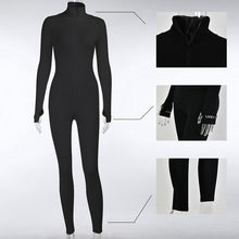 Load image into Gallery viewer, 2021 New!!! Women&#39;s Sexy Jumpsuit Zipper Front Sizes S -L
