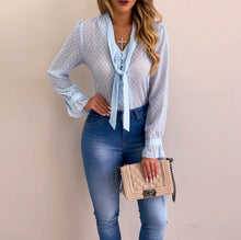 Load image into Gallery viewer, 2021 New!!! Women&#39;s Long Sleeve V-Neck Blouses Sizes S - 3 XL
