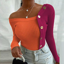 Load image into Gallery viewer, 2021 New!!! Women&#39;s  Office Button Slim Blouse Long Sleeve Sizes S - 2XL

