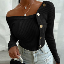 Load image into Gallery viewer, 2021 New!!! Women&#39;s  Office Button Slim Blouse Long Sleeve Sizes S - 2XL
