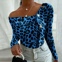 Load image into Gallery viewer, 2021 New!!! Women&#39;s  Office Button Slim Blouse Long Sleeve Sizes S - 2XL

