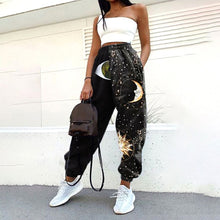 Load image into Gallery viewer, 2021 New!!! Women&#39;s Skull Pattern Print Harajuku Sport Trouser Casual Streetwear Sweatpants Size 3XL
