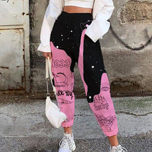 Load image into Gallery viewer, 2021 New!!! Women&#39;s Skull Pattern Print Harajuku Sport Trouser Casual Streetwear Sweatpants Size 3XL
