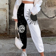Load image into Gallery viewer, 2021 New!!! Women&#39;s Skull Pattern Print Harajuku Sport Trouser Casual Streetwear Sweatpants Size 3XL
