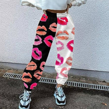 Load image into Gallery viewer, 2021 New!!! Women&#39;s Skull Pattern Print Harajuku Sport Trouser Casual Streetwear Sweatpants Size 3XL
