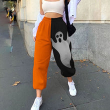 Load image into Gallery viewer, 2021 New!!! Women&#39;s Skull Pattern Print Harajuku Sport Trouser Casual Streetwear Sweatpants Size 3XL
