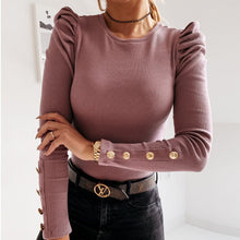 Load image into Gallery viewer, 2021 Fashion Autumn Butterfly Long Sleeve Blouse Elegant Sizes S - 2XL
