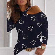 Load image into Gallery viewer, 2021 Summer Autumn Elegant Solid Color Cut Out Blouse Shirts Women Bowknot Long Sleeve Pullover Tops Sizes S - 3XL
