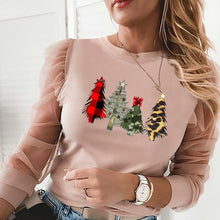 Load image into Gallery viewer, 2021 Autumn Sexy Blouse Ruffle Puff Long Sleeve Pullover Sizes S - XL
