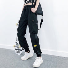 Load image into Gallery viewer, 2021 Big Pockets Baggy Women&#39;s Cargo pants women High Waist Loose Fit  Sizes S - 3XL
