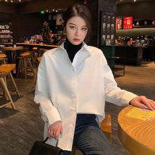 Load image into Gallery viewer, 2021 Women&#39;s  New!!! Fashion Korean Casual Long Sleeve Loose Shirts Sizes S - XL
