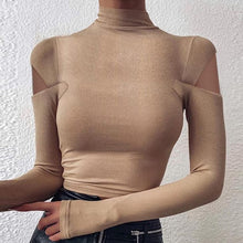 Load image into Gallery viewer, 2021 New!!! Women&#39;s Sexy Long Sleeve Ribbed Tops Sizes S - XL
