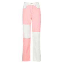 Load image into Gallery viewer, 2021 Straight Leg Jeans Woman High Waist Pockets S - 2XL
