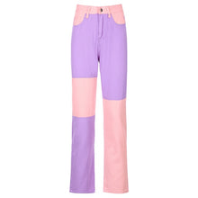 Load image into Gallery viewer, 2021 Straight Leg Jeans Woman High Waist Pockets S - 2XL
