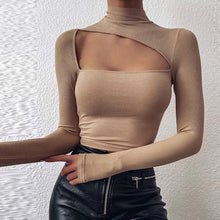 Load image into Gallery viewer, 2021 New!!! Women&#39;s Sexy Long Sleeve Ribbed Tops Sizes S - XL
