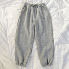 Load image into Gallery viewer, 2021 Autumn Winter Women&#39;s Harem Pants Stripes Fleece Pants Size One Size
