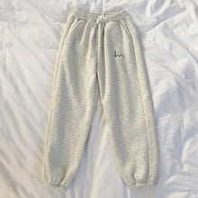 Load image into Gallery viewer, 2021 Autumn Winter Women&#39;s Harem Pants Stripes Fleece Pants Size One Size
