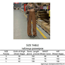 Load image into Gallery viewer, 2021 New!!! Women&#39;s Corduroy Pants Harajuku Cargo Pants Sizes S - L

